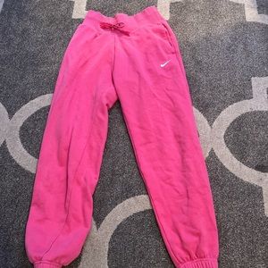 Pink Nike Sweatpants